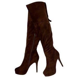 NWOTB — Charles David Over-the-knee Boots in Chocolate Brown Size 7.5